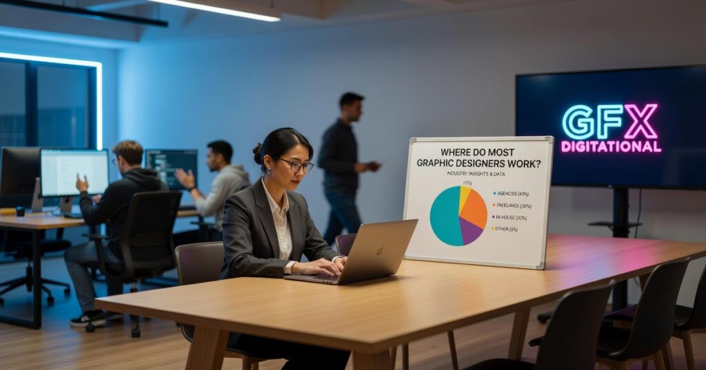 Where Do Most Graphic Designers Work Gfxdigitational